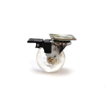 CASTOR WHEEL 50MM TRANSLUCENT BK