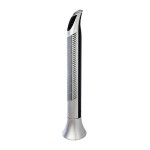 ALVA FLOOR FAN 92CM SILVER TOWER + REMOTE